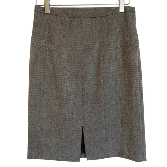 EXPRESS DESIGN STUDIO BLACK AND WHITE DRESS SKIRT SIZE 2 - Picture 2 of 12